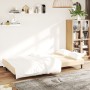 Cream velvet 2-seater sofa bed by vidaXL, Sofas - Ref: Foro24-337308, Price: 176,62 €, Discount: %