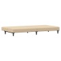 Cream velvet 2-seater sofa bed by vidaXL, Sofas - Ref: Foro24-337308, Price: 176,62 €, Discount: %