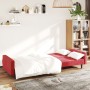 Sofá cama de 2 plazas terciopelo rojo vino tinto de vidaXL, Sofás - Ref: Foro24-337315, Precio: 189,99 €, Descuento: %