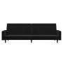 2-Sitzer-Schlafsofa aus schwarzem Samt von vidaXL, Sofas - Ref: Foro24-337316, Preis: 224,94 €, Rabatt: %