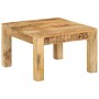 Mesa de centro de madera maciza de mango 55x55x35 cm de vidaXL, Mesas de centro - Ref: Foro24-350321, Precio: 84,25 €, Descue...