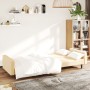 Cream velvet 2-seater sofa bed by vidaXL, Sofas - Ref: Foro24-337319, Price: 184,65 €, Discount: %