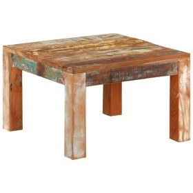 Mesa de centro de madera maciza reciclada 55x55x35 cm de vidaXL, Mesas de centro - Ref: Foro24-350322, Precio: 90,99 €, Descu...