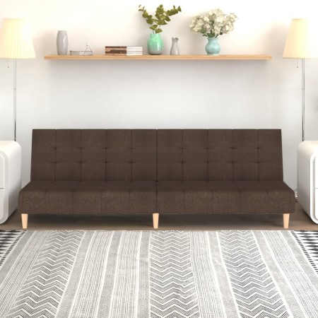 Sofá cama de 2 plazas tela gris taupe de vidaXL, Sofás - Ref: Foro24-337353, Precio: 176,25 €, Descuento: %