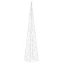 Christmas light cone 60 LED warm white 120 cm acrylic by vidaXL, Christmas lights - Ref: Foro24-356283, Price: 73,41 €, Disco...