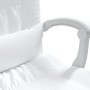 Silla de oficina reclinable masaje cuero sintético blanco de vidaXL, Sillas de oficina - Ref: Foro24-349748, Precio: 133,46 €...