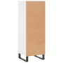 Aparador alto madera contrachapada blanco 40x36x110 cm de vidaXL, Aparadores - Ref: Foro24-831516, Precio: 62,47 €, Descuento: %