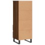 Tall oak brown plywood sideboard 40x36x110 cm by vidaXL, Sideboards - Ref: Foro24-831523, Price: 62,05 €, Discount: %