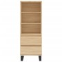 Tall Sonoma oak plywood sideboard 40x36x110 cm by vidaXL, Sideboards - Ref: Foro24-831519, Price: 67,66 €, Discount: %