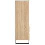 Aparador alto madera contrachapada roble Sonoma 40x36x110 cm de vidaXL, Aparadores - Ref: Foro24-831519, Precio: 67,66 €, Des...