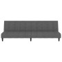 Dark gray velvet 2-seater sofa bed by vidaXL, Sofas - Ref: Foro24-337369, Price: 222,66 €, Discount: %