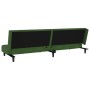 Sofá cama de 2 plazas terciopelo verde oscuro de vidaXL, Sofás - Ref: Foro24-337370, Precio: 222,81 €, Descuento: %