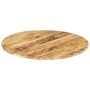 Tischplatte aus massivem Mangoholz 15-16 mm 70 cm von vidaXL, Tischplatten - Ref: Foro24-350686, Preis: 64,01 €, Rabatt: %