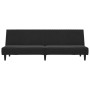 2-Sitzer-Schlafsofa aus schwarzem Samt von vidaXL, Sofas - Ref: Foro24-337645, Preis: 183,99 €, Rabatt: %