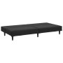 2-Sitzer-Schlafsofa aus schwarzem Samt von vidaXL, Sofas - Ref: Foro24-337645, Preis: 183,99 €, Rabatt: %