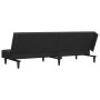 2-seater black velvet sofa bed by vidaXL, Sofas - Ref: Foro24-337645, Price: 182,99 €, Discount: %