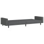 Dark gray velvet 2-seater sofa bed by vidaXL, Sofas - Ref: Foro24-337651, Price: 211,99 €, Discount: %