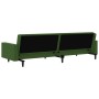 Sofá cama de 2 plazas terciopelo verde oscuro de vidaXL, Sofás - Ref: Foro24-337652, Precio: 216,24 €, Descuento: %