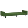 Sofá cama de 2 plazas terciopelo verde oscuro de vidaXL, Sofás - Ref: Foro24-337652, Precio: 216,24 €, Descuento: %