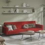 Red wine red velvet 2-seater sofa bed by vidaXL, Sofas - Ref: Foro24-337655, Price: 194,99 €, Discount: %