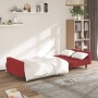 Sofá cama de 2 plazas terciopelo rojo vino tinto de vidaXL, Sofás - Ref: Foro24-337655, Precio: 194,99 €, Descuento: %