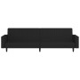 2-Sitzer-Schlafsofa aus schwarzem Samt von vidaXL, Sofas - Ref: Foro24-337656, Preis: 240,09 €, Rabatt: %