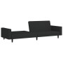 2-Sitzer-Schlafsofa aus schwarzem Samt von vidaXL, Sofas - Ref: Foro24-337656, Preis: 240,09 €, Rabatt: %