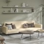 Cream velvet 2-seater sofa bed by vidaXL, Sofas - Ref: Foro24-337659, Price: 193,98 €, Discount: %