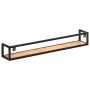 Wall shelves 2 units 120 cm solid acacia wood by vidaXL, Shelves and shelves - Ref: Foro24-320675, Price: 110,79 €, Discount: %