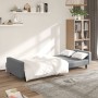 2-seater sofa bed gray synthetic leather by vidaXL, Sofas - Ref: Foro24-337670, Price: 210,04 €, Discount: %