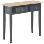 Mesa consola tocador de madera negra 79x30x74 cm de vidaXL, Mesas auxiliares - Ref: Foro24-280055, Precio: 118,42 €, Descuent...