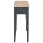 Mesa consola tocador de madera negra 79x30x74 cm de vidaXL, Mesas auxiliares - Ref: Foro24-280055, Precio: 118,42 €, Descuent...