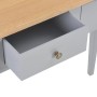 Mesa consola tocador de madera gris 79x30x74 cm de vidaXL, Mesas auxiliares - Ref: Foro24-280054, Precio: 118,42 €, Descuento: %