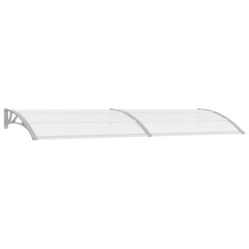 Gray PC door canopy 300x100 cm by vidaXL, Awnings - Ref: Foro24-45632, Price: 211,44 €, Discount: %