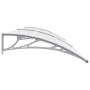 Gray PC door canopy 300x100 cm by vidaXL, Awnings - Ref: Foro24-45632, Price: 209,99 €, Discount: %