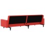 2 seater sofa bed red synthetic leather by vidaXL, Sofas - Ref: Foro24-337672, Price: 221,99 €, Discount: %