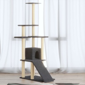 Cat scratching post with dark gray sisal posts 155 cm by vidaXL, Cat furniture - Ref: Foro24-171517, Price: 45,99 €, Discount: %