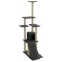 Cat scratching post with dark gray sisal posts 155 cm by vidaXL, Cat furniture - Ref: Foro24-171517, Price: 54,79 €, Discount: %