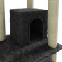 Cat scratching post with dark gray sisal posts 155 cm by vidaXL, Cat furniture - Ref: Foro24-171517, Price: 54,79 €, Discount: %