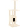 Cat scratching post with cream sisal posts 104 cm by vidaXL, Cat furniture - Ref: Foro24-171469, Price: 53,07 €, Discount: %