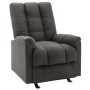 Silla reclinable de tela gris oscuro de vidaXL, Sillones - Ref: Foro24-321401, Precio: 210,23 €, Descuento: %