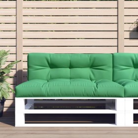 Cushions for pallets 2 units green fabric by vidaXL, Cushions for chairs and sofas - Ref: Foro24-314548, Price: 69,99 €, Disc...