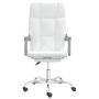 Silla de oficina reclinable cuero sintético blanco de vidaXL, Sillas de oficina - Ref: Foro24-349644, Precio: 130,75 €, Descu...