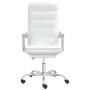 Silla de oficina reclinable cuero sintético blanco de vidaXL, Sillas de oficina - Ref: Foro24-349658, Precio: 137,82 €, Descu...