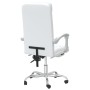 Silla de oficina reclinable cuero sintético blanco de vidaXL, Sillas de oficina - Ref: Foro24-349658, Precio: 137,82 €, Descu...