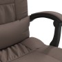 Silla de oficina reclinable masaje cuero sintético marrón de vidaXL, Sillas de oficina - Ref: Foro24-349744, Precio: 123,90 €...