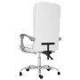 Silla de oficina reclinable masaje cuero sintético blanco de vidaXL, Sillas de oficina - Ref: Foro24-349672, Precio: 135,22 €...