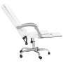 Silla de oficina reclinable masaje cuero sintético blanco de vidaXL, Sillas de oficina - Ref: Foro24-349672, Precio: 135,22 €...