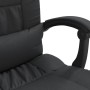 Silla de oficina reclinable masaje cuero sintético negro de vidaXL, Sillas de oficina - Ref: Foro24-349743, Precio: 141,68 €,...