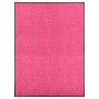 Felpudo lavable rosa 90x120 cm de vidaXL, Felpudos - Ref: Foro24-323448, Precio: 75,27 €, Descuento: %